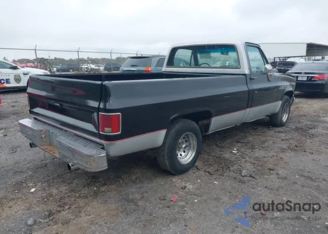 1985 GMC C1500 из США, поврежденный, VIN 2GTDC14H2F1544172